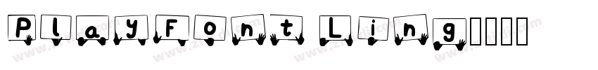 PlayFont Ling字体转换
